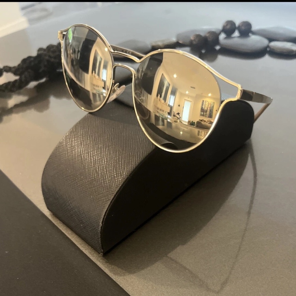 Prada Silver Sunglasses